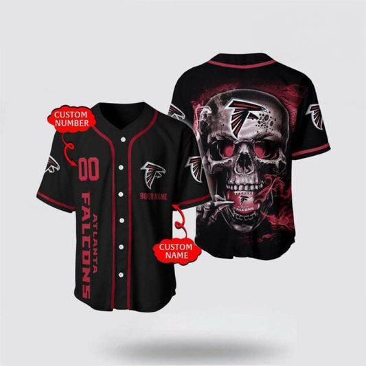 Atlanta Falcons Personalized Baseball Jersey 035