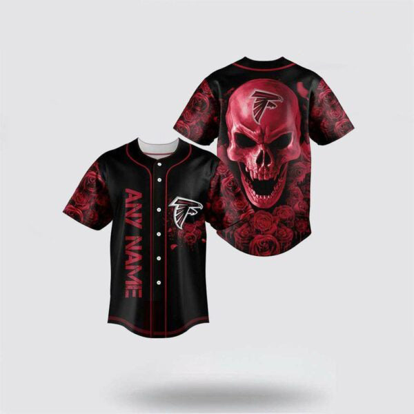 Atlanta Falcons Personalized Baseball Jersey 034