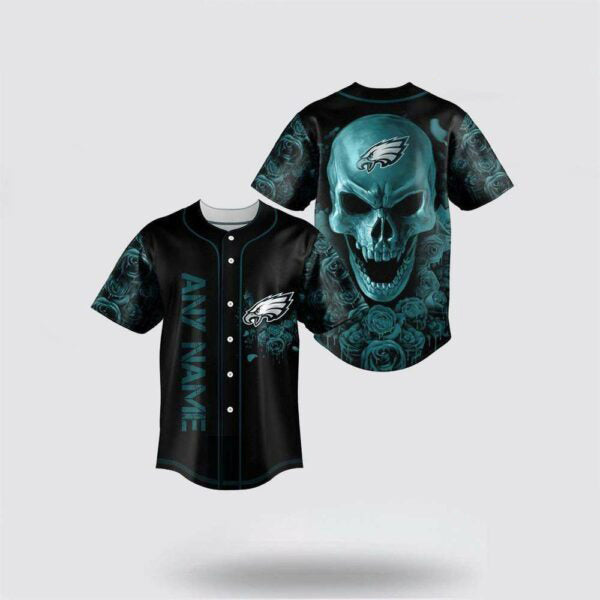 Philadelphia Eagles Personalized Baseball Jersey 038