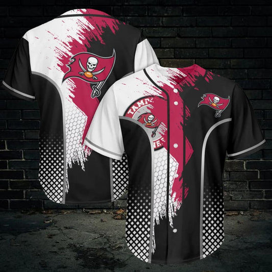 Tampa Bay Buccaneers Personalized Baseball Jersey 011