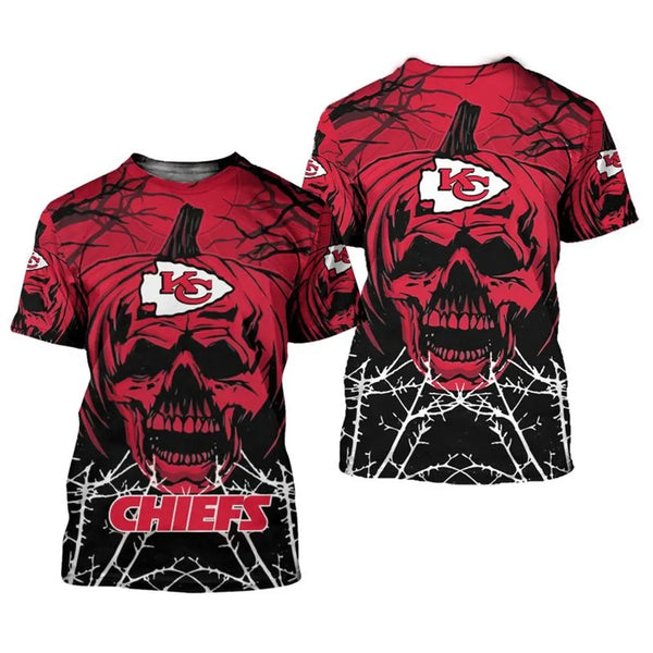 Kansas City Chiefs Unisex T-shirt x Halloween T-shirt