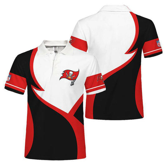 Tampa Bay Buccaneers Personalized Adult Polo Shirt 013