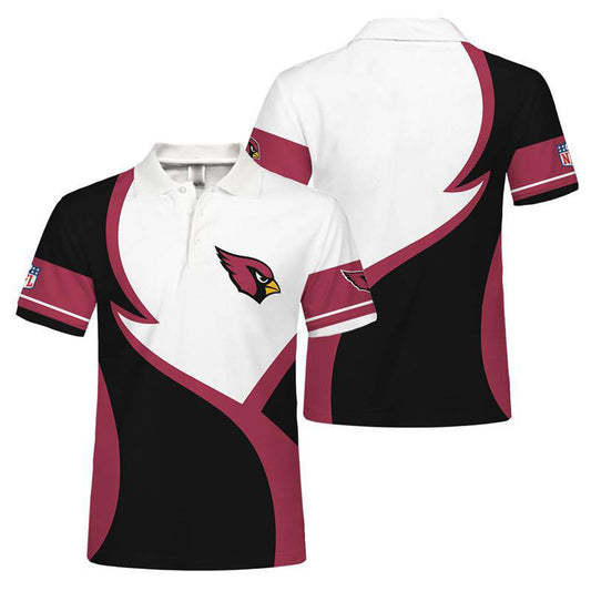 Arizona Cardinals Personalized Adult Polo Shirt 013