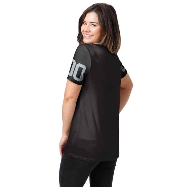 Las Vegas Raiders 1 (100) Personalized V-neck Women T-shirt