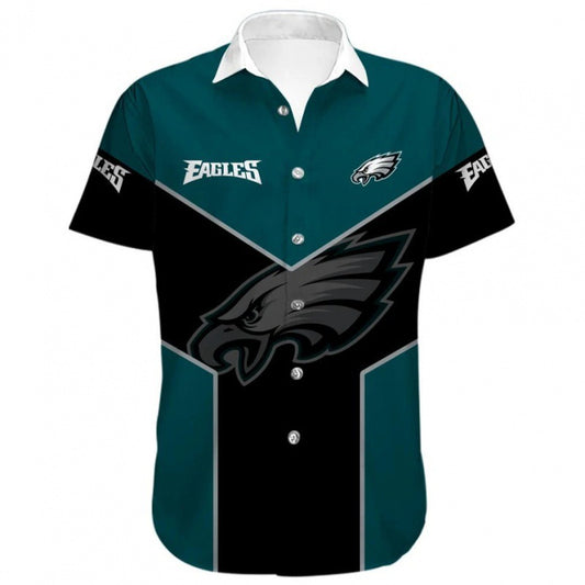 Philadelphia Eagles Personalized Button Shirt and T-shirt 6