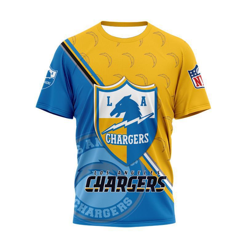 Los Angeles Chargers Personalized Unisex T-shirt A08