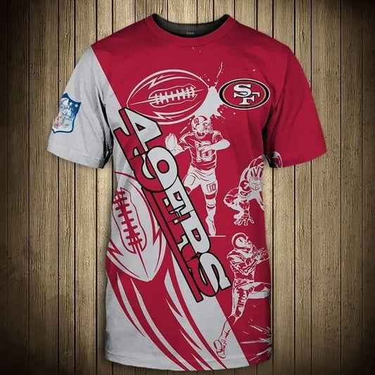 San Francisco 49ers Personalized Unisex T-shirt B08