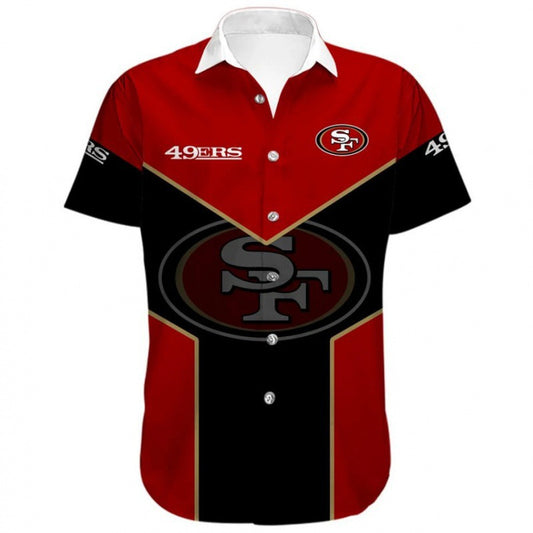 San Francisco 49ers Personalized Button Shirt and T-shirt 6