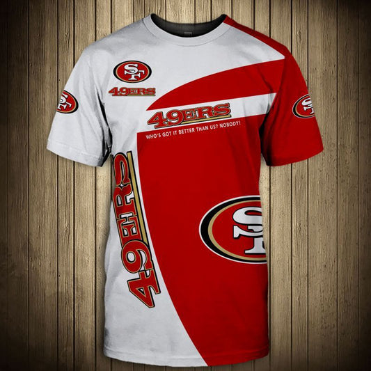 San Francisco 49ers Personalized Unisex T-shirt B02