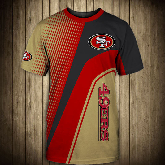 San Francisco 49ers Personalized Unisex T-shirt B04