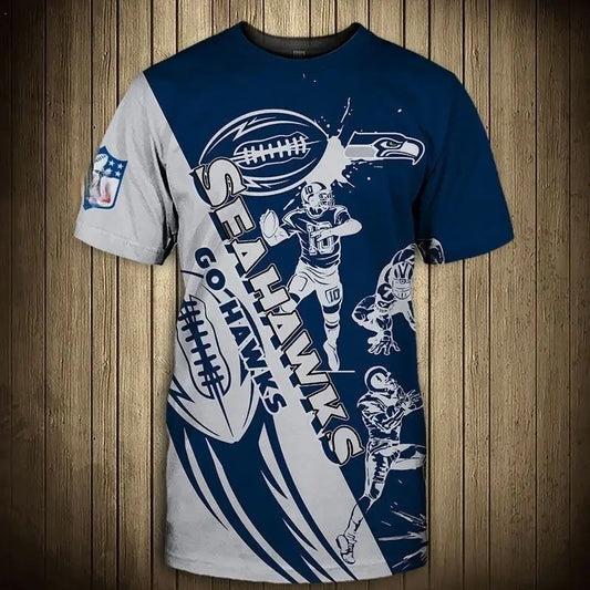 Seattle Seahawks Personalized Unisex T-shirt B08