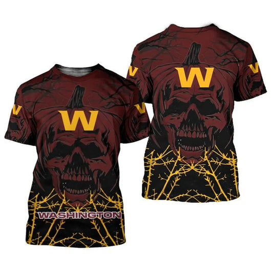 Washington Commanders Unisex T-shirt x Halloween T-shirt