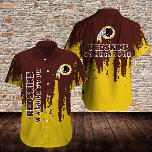 Washington Redskins Personalized Button Shirt and T-shirt 4