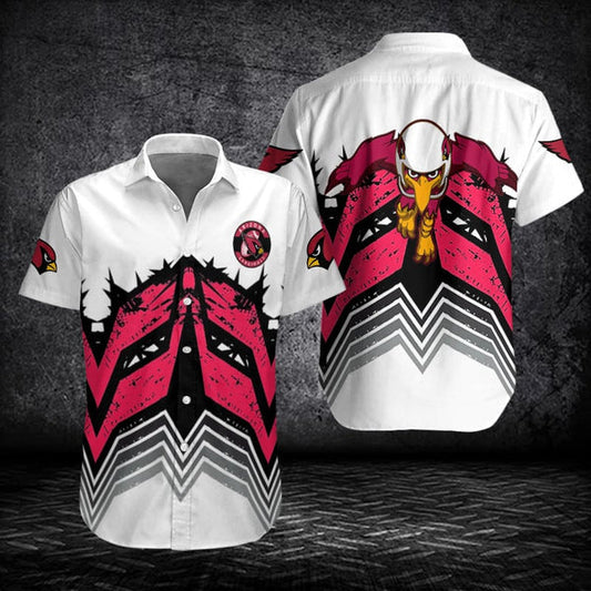 Arizona Cardinals 2 (5) Personalized Hawaiian Button down shirt