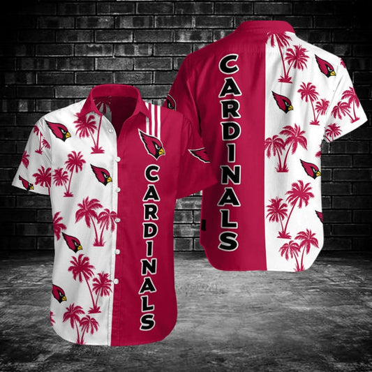 Arizona Cardinals 2 (12) Personalized Hawaiian Button down shirt