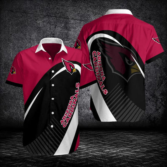 Arizona Cardinals 2 (13) Personalized Hawaiian Button down shirt