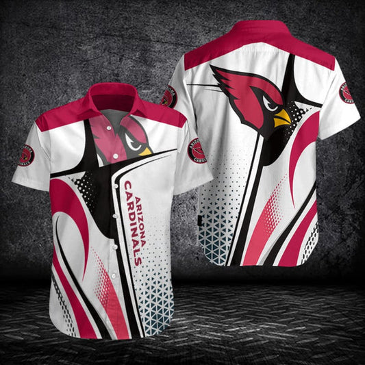 Arizona Cardinals 2 (14) Personalized Hawaiian Button down shirt