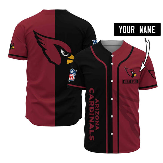 Arizona Cardinals Personalized Baseball Jersey 023