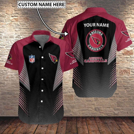 Arizona Cardinals 2 (17) Personalized Hawaiian Button down shirt
