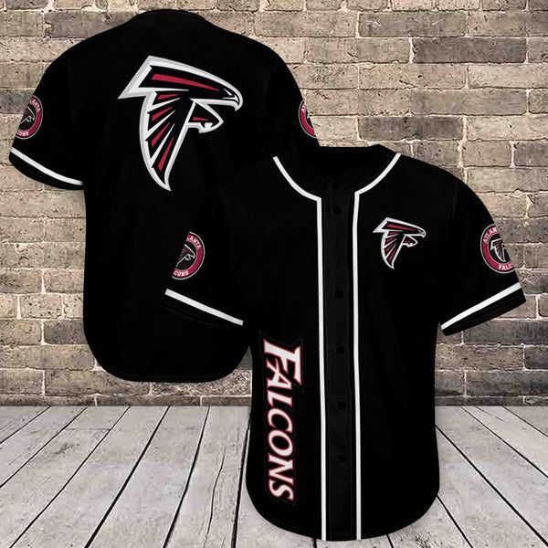 Atlanta Falcons Personalized Baseball Jersey 002