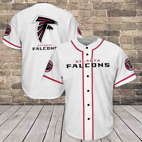 Atlanta Falcons Personalized Baseball Jersey 002