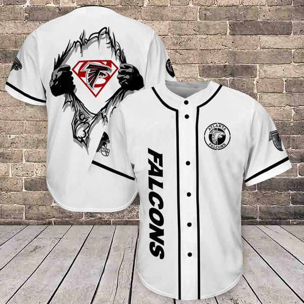 Atlanta Falcons Personalized Baseball Jersey 027