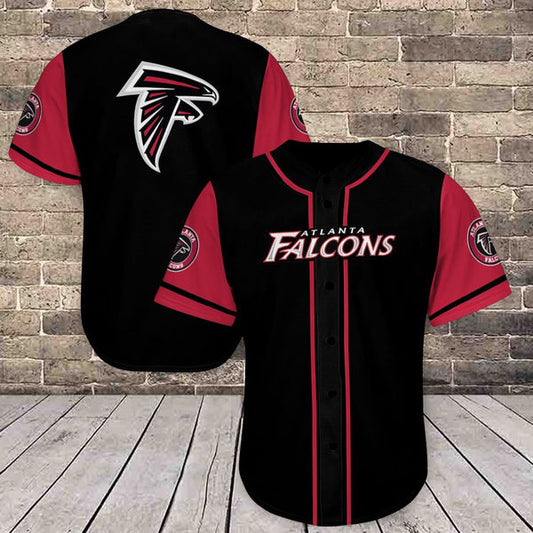 Atlanta Falcons Personalized Baseball Jersey 025