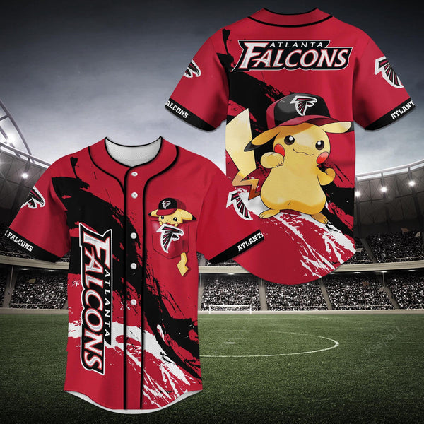 Atlanta Falcons Personalized Baseball Jersey 007