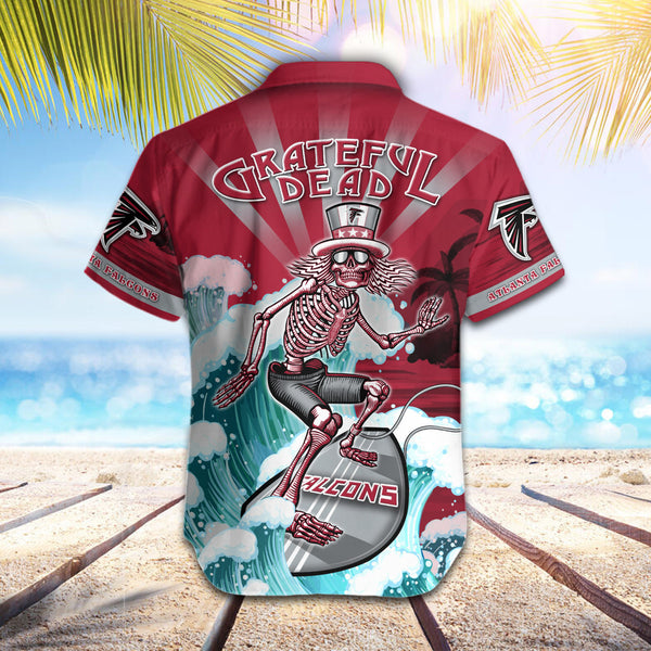 Atlanta Falcons 2 (25) Personalized Hawaiian Button down shirt