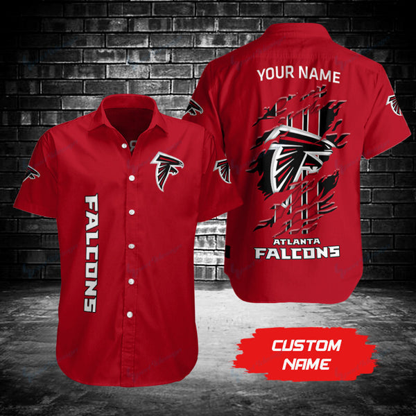 Atlanta Falcons 2 (57) Personalized Hawaiian Button down shirt