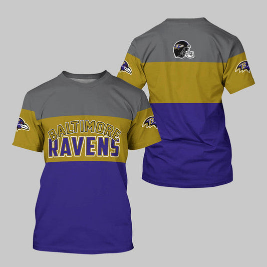 Baltimore Ravens T-shirt Extreme 3D