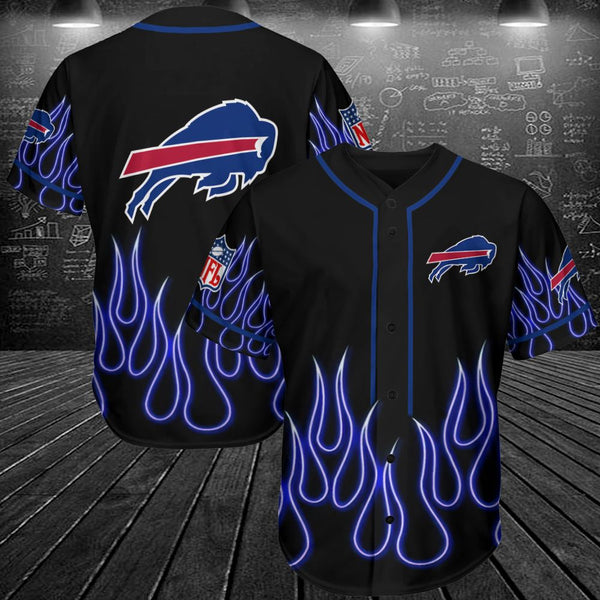 Buffalo Bills Personalized Baseball Jersey 020