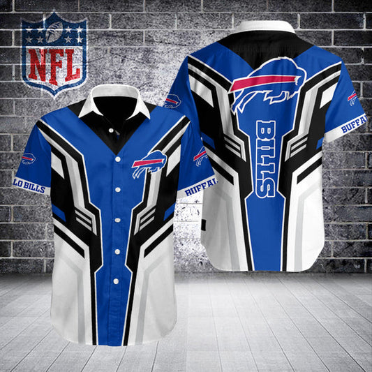 Buffalo Bills 2 (15) Personalized Hawaiian Button down shirt