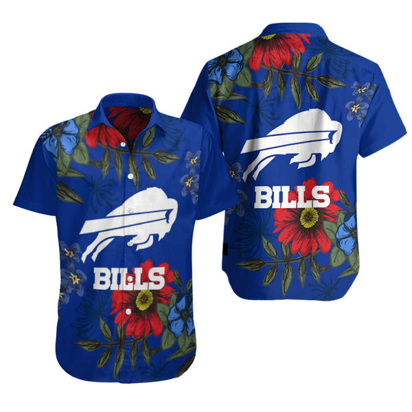 Buffalo Bills 2 (19) Personalized Hawaiian Button down shirt