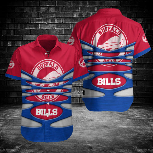 Buffalo Bills 2 (21) Personalized Hawaiian Button down shirt