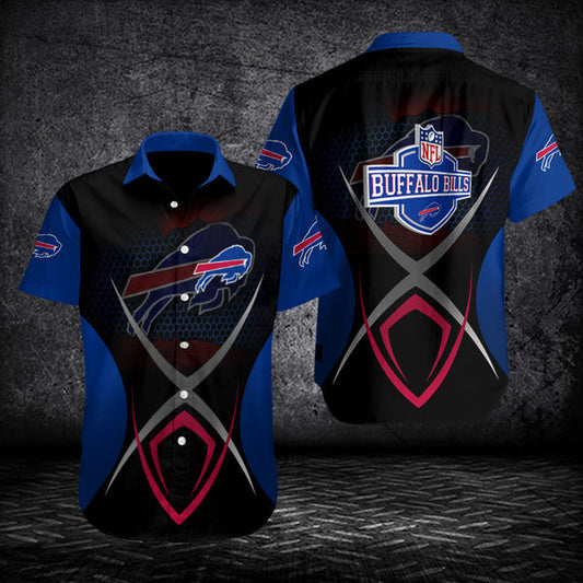 Buffalo Bills 2 (24) Personalized Hawaiian Button down shirt