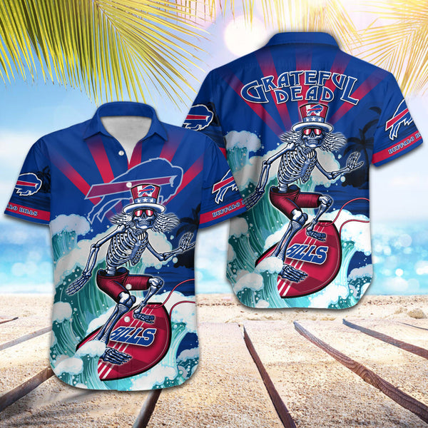 Buffalo Bills 2 (29) Personalized Hawaiian Button down shirt