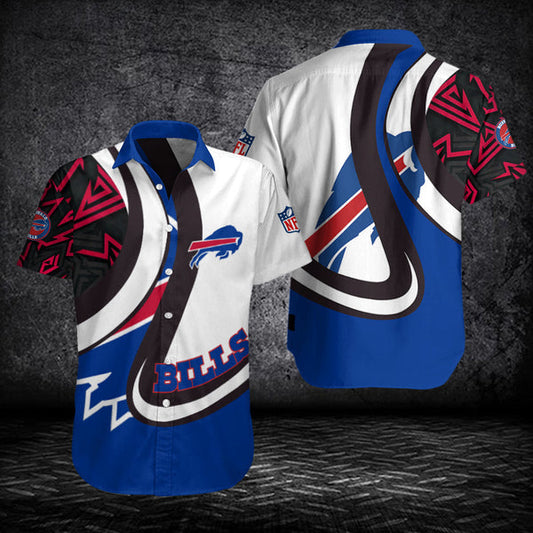 Buffalo Bills 2 (34) Personalized Hawaiian Button down shirt