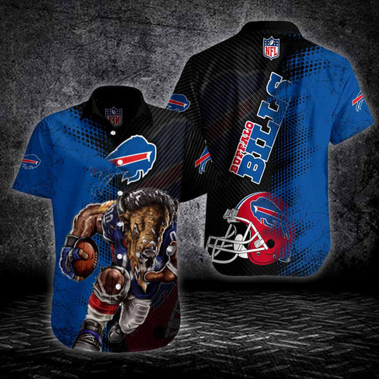Buffalo Bills 2 (36) Personalized Hawaiian Button down shirt