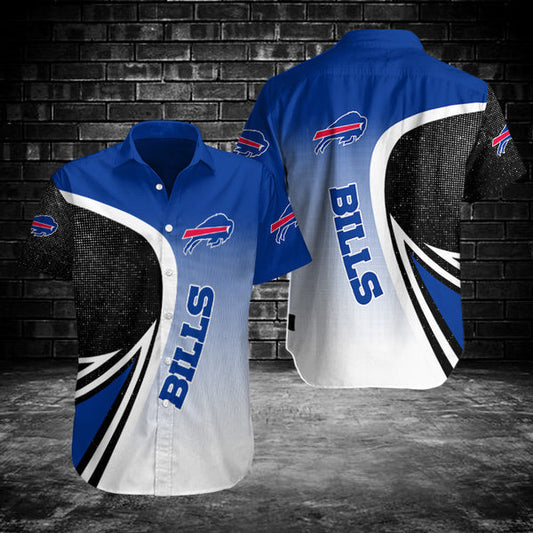 Buffalo Bills 2 (33) Personalized Hawaiian Button down shirt