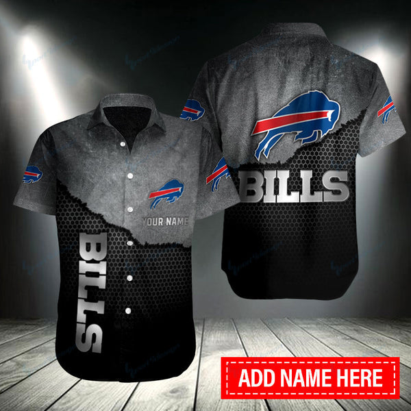 Buffalo Bills 2 (42) Personalized Hawaiian Button down shirt