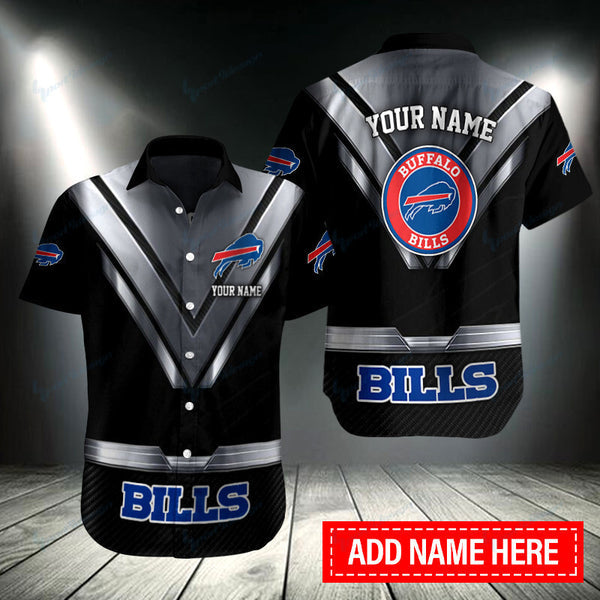 Buffalo Bills 2 (44) Personalized Hawaiian Button down shirt