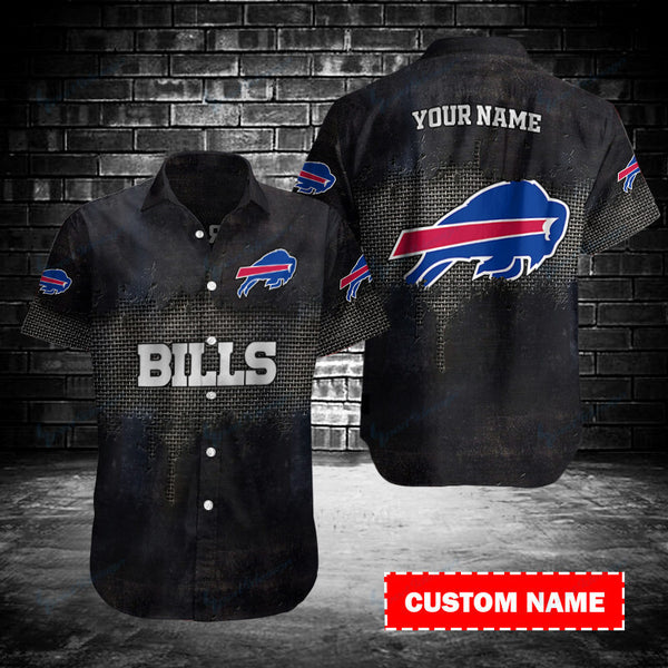 Buffalo Bills 2 (48) Personalized Hawaiian Button down shirt
