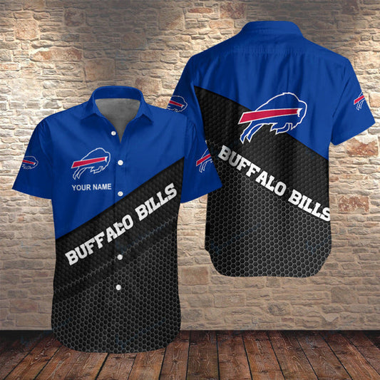 Buffalo Bills 2 (49) Personalized Hawaiian Button down shirt
