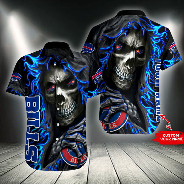 Buffalo Bills 2 (62) Personalized Hawaiian Button down shirt
