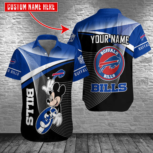 Buffalo Bills 2 (64) Personalized Hawaiian Button down shirt