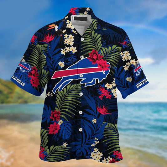 Buffalo Bills 2 (85) Personalized Hawaiian Button down shirt
