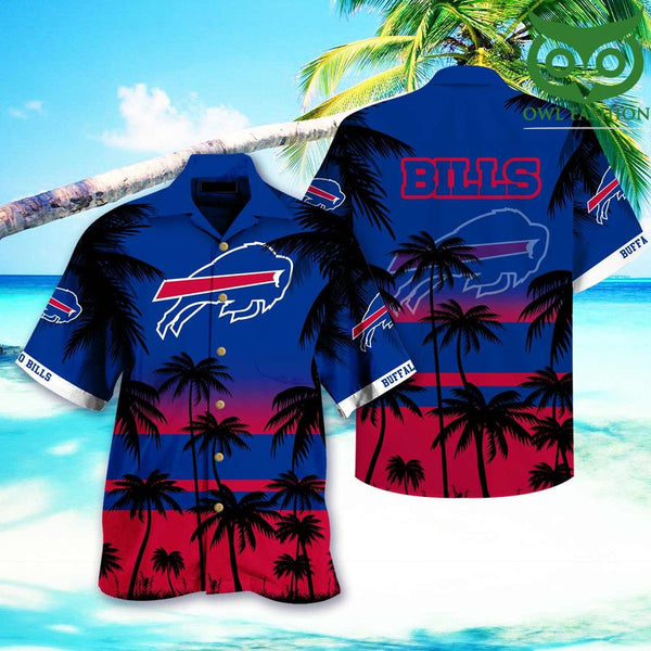 Buffalo Bills 2 (86) Personalized Hawaiian Button down shirt