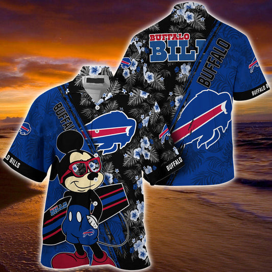Buffalo Bills 2 (87) Personalized Hawaiian Button down shirt