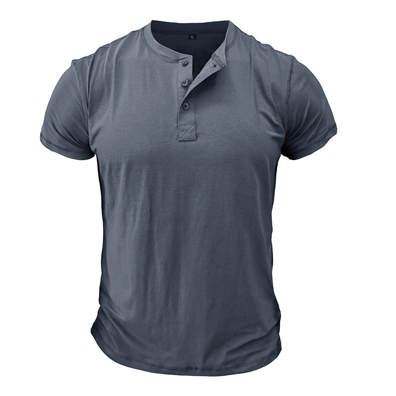 Washington Commanders Henley Short Sleeve T-Shirt Trending C004